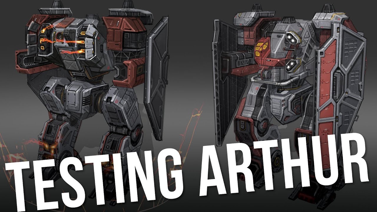 🔴 War Robots - Testing NEW Titan Robot &ldquo;ARTHUR&rdquo; | Test Server Gameplay