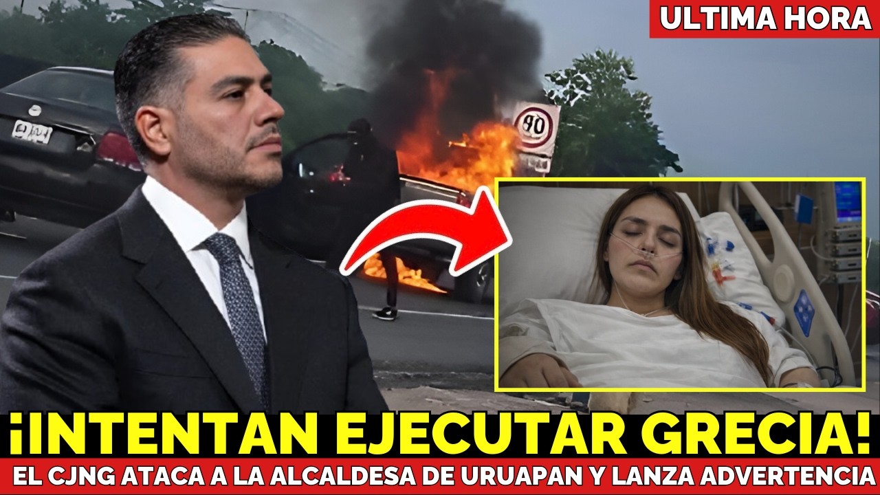 Intentan EJECUTAR a Grecia Quiroz | El Narco ATACA a la Alcaldesa de Uruapan a Plena Luz del Día