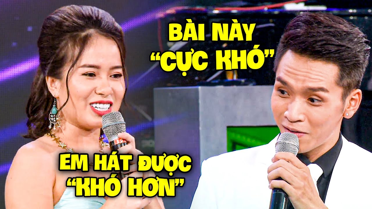 Bạch Công Khanh HOẢNG HỐT vì CÔ GÁI hát bài CỰC KHÓ 