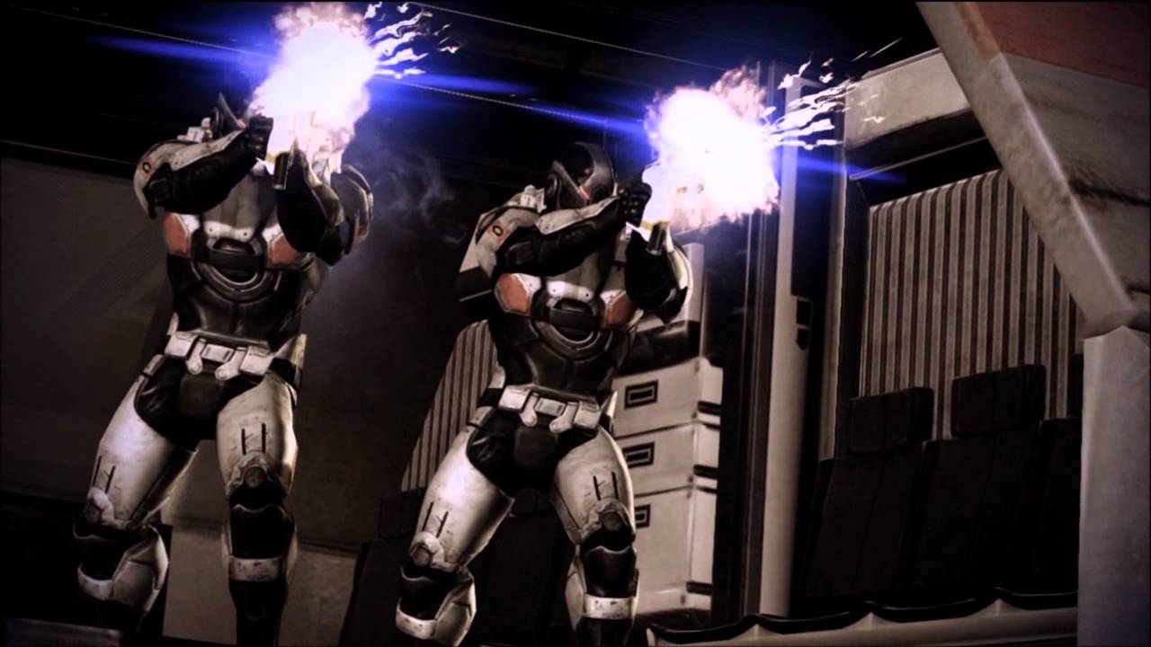 Renegade Female Shepard Saving Female Krogan (720p)