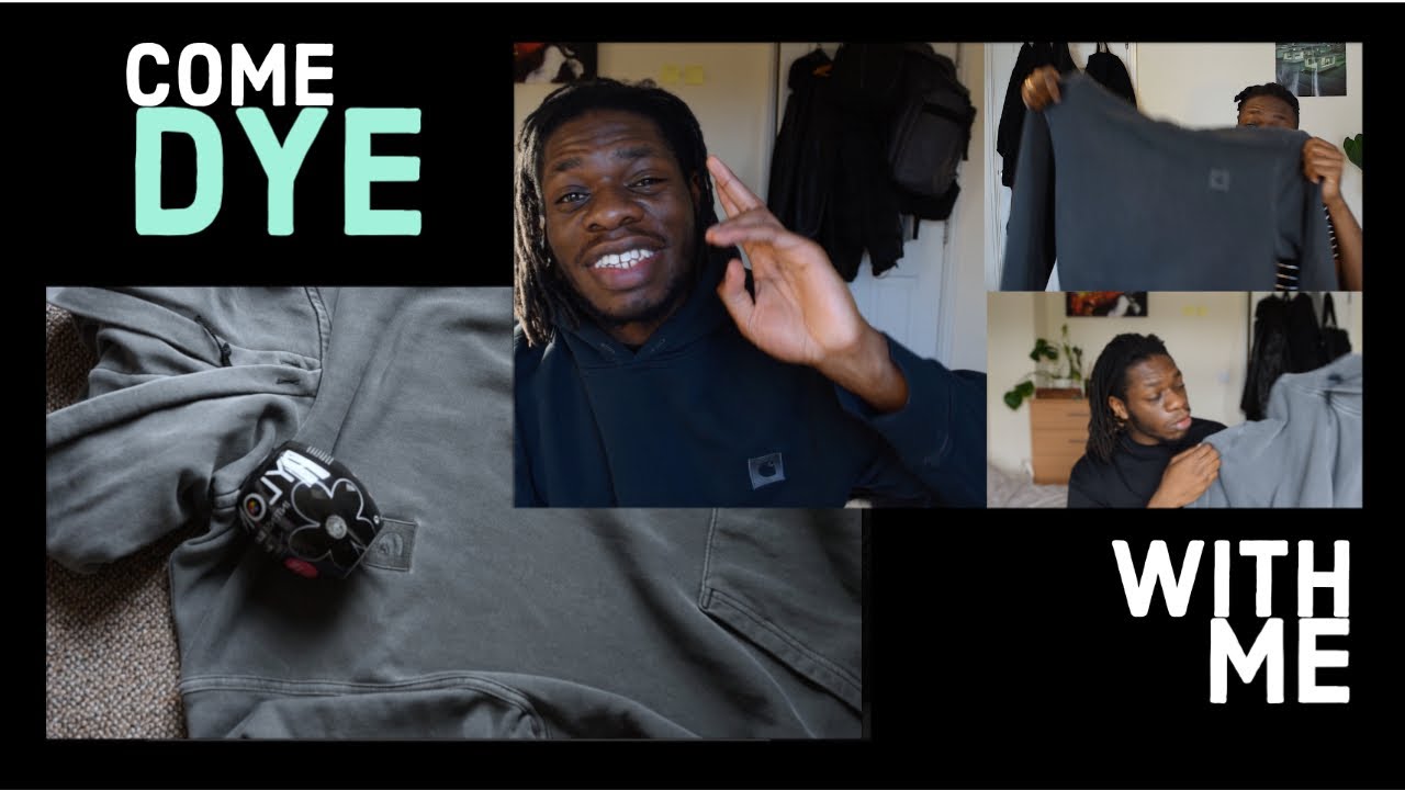 Come Dye with Me! (Carhartt Hoody + Dylon =?)