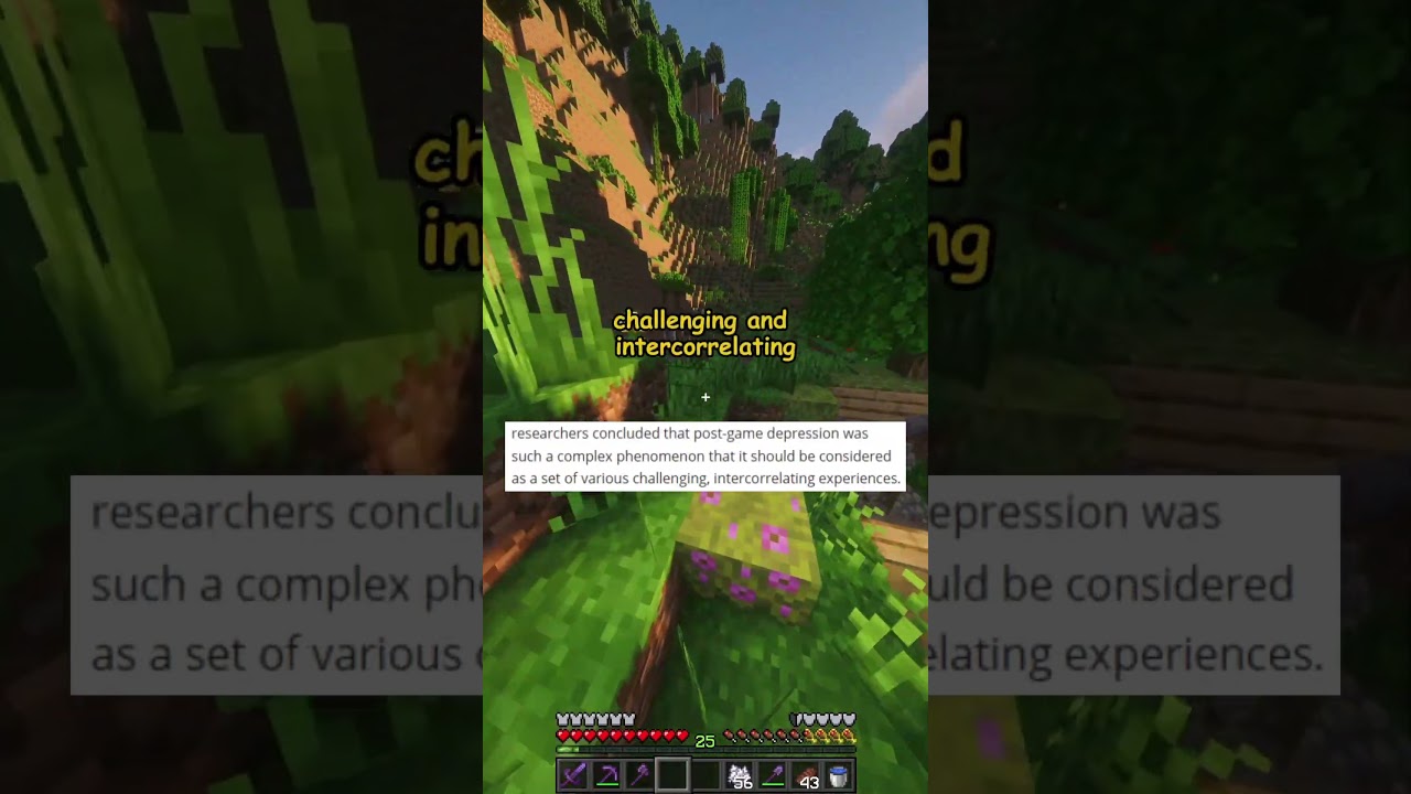 Послеигровая депрессия &mdash; это реальность 😭 #игры #новости