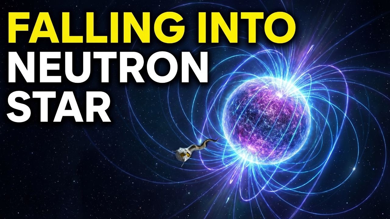 Falling Into a Pulsar 🌌 What Happens If You Enter a Neutron Star Sci Fi Short Film #nasa #aiart