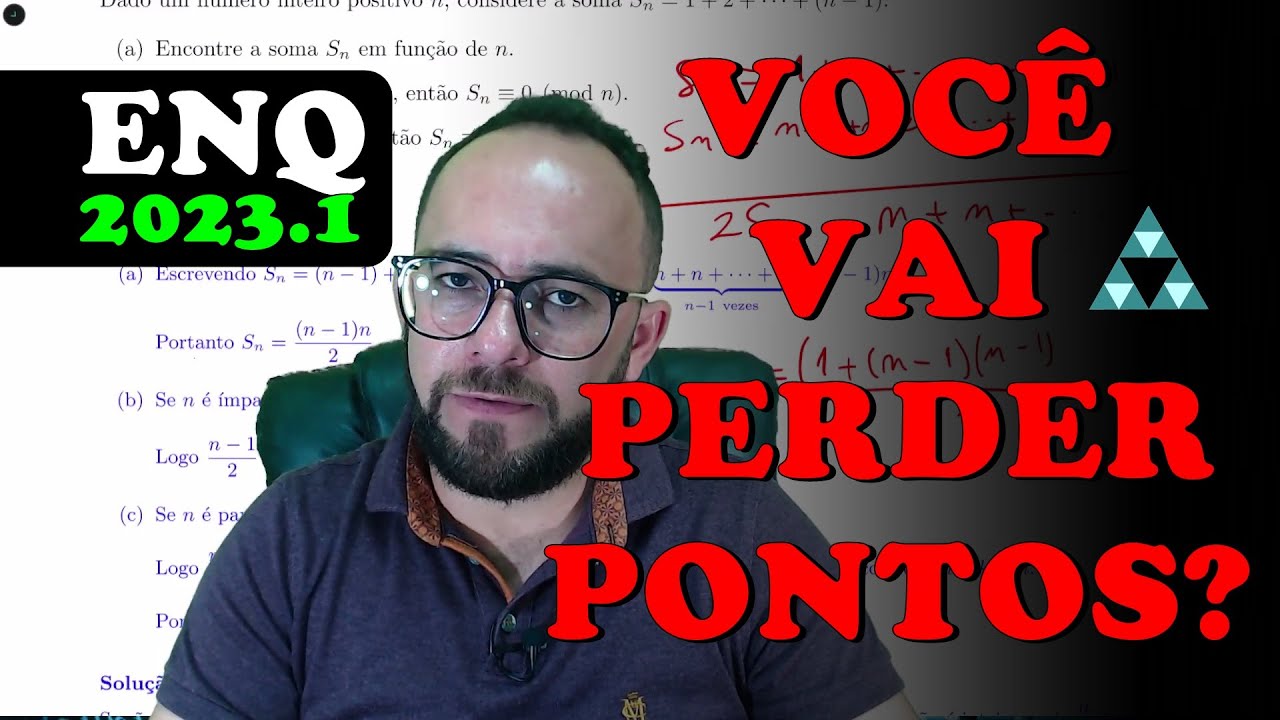 😲 ENQ 2023.1 - SE PERDER PONTOS, CABE RECURSO NA QUESTÃO 1