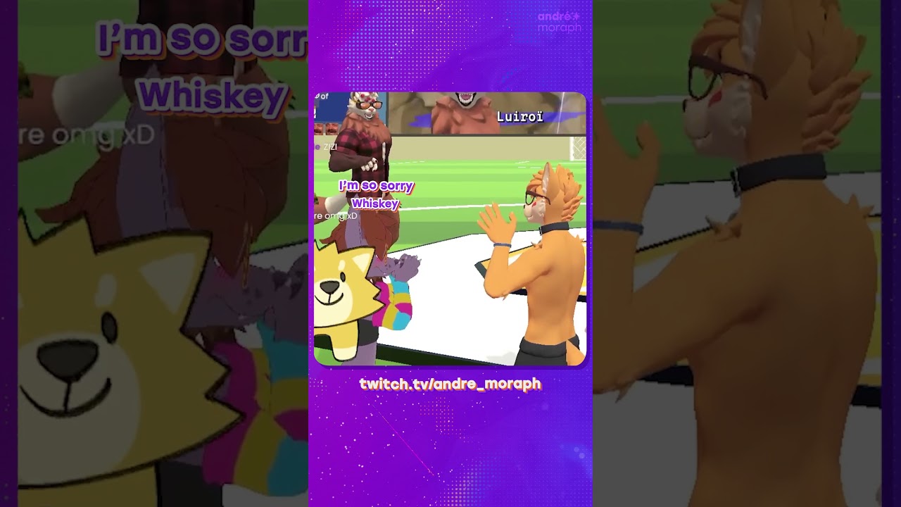 Intrusive thoughts 👉👈 (feat @WhiskeyDingo) #furry #vtuber #twitch