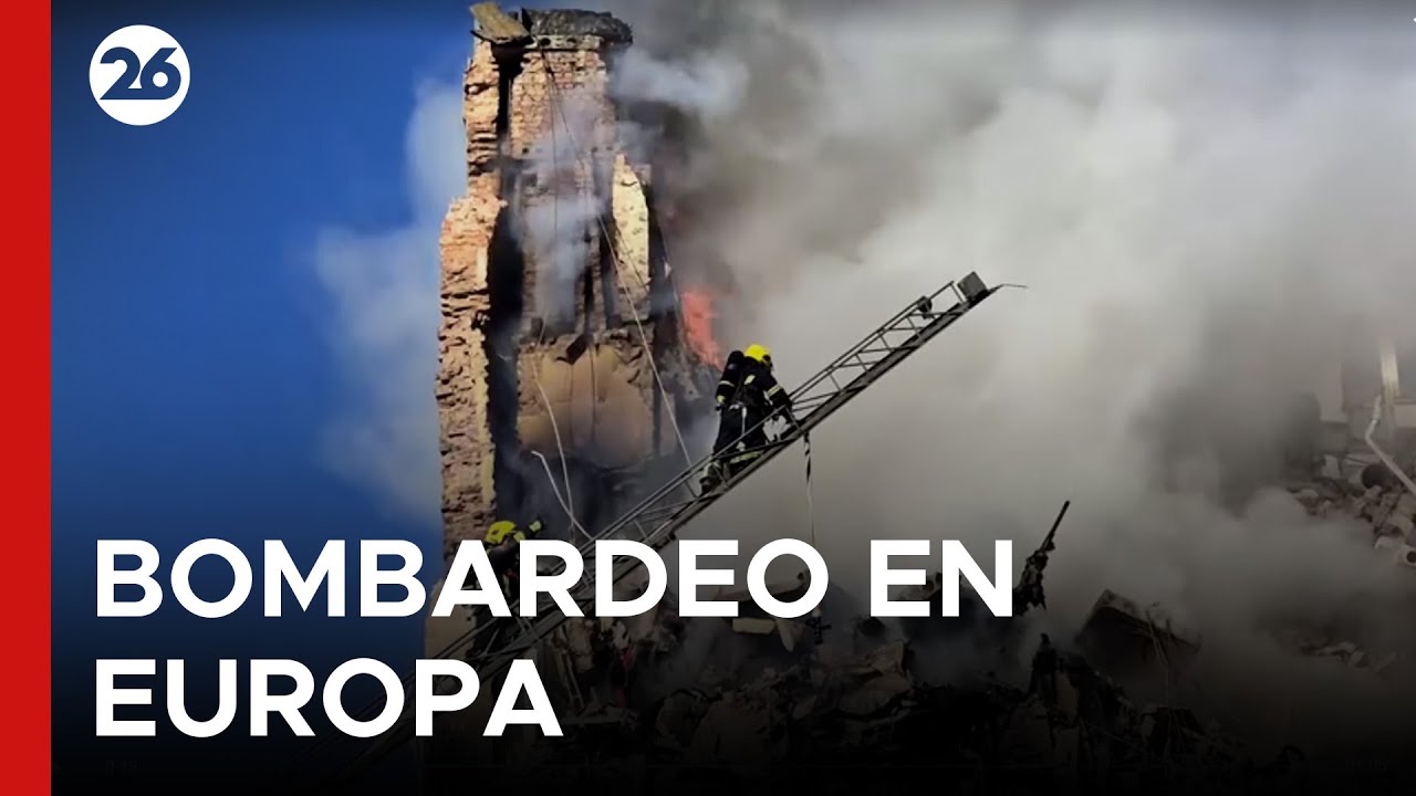🚨 EUROPA | Rusia bombardeo a Ucrania y provoc&oacute; la muerte de varias personas