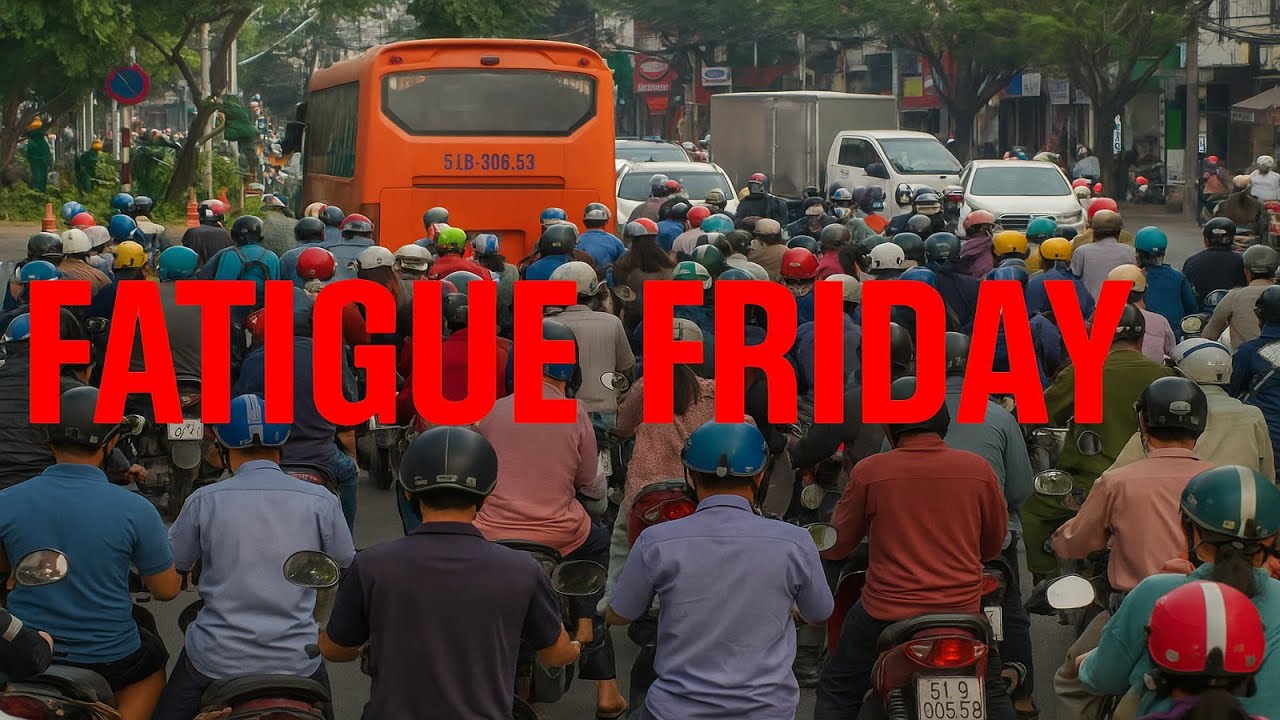 Fatigue Friday: Saigon Commute Meltdown — Bus Blockades, Branch Cutting & Hem Blocked!