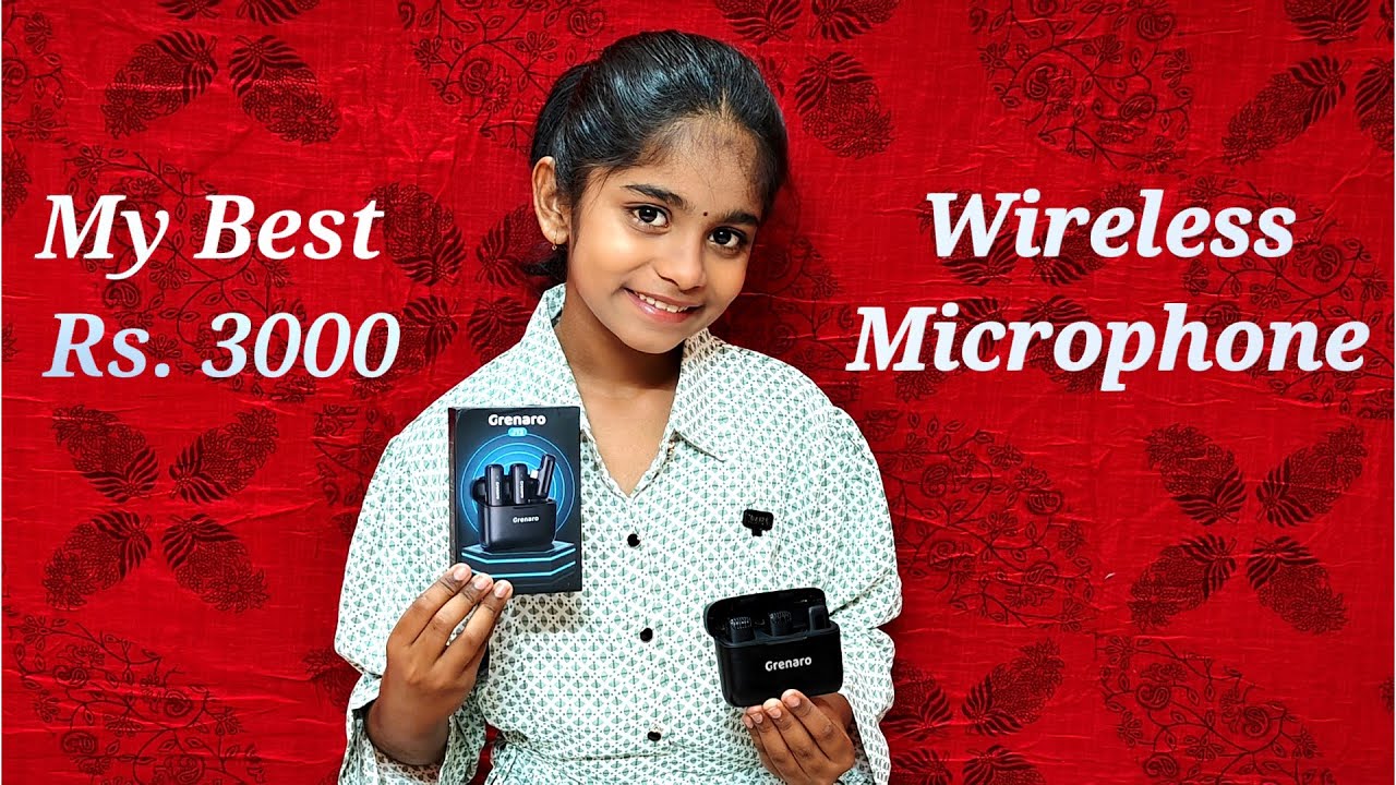 My New Best Microphone | Grenaro J13 Wireless Microphone for YouTube | Rs.3000 Wireless Microphone