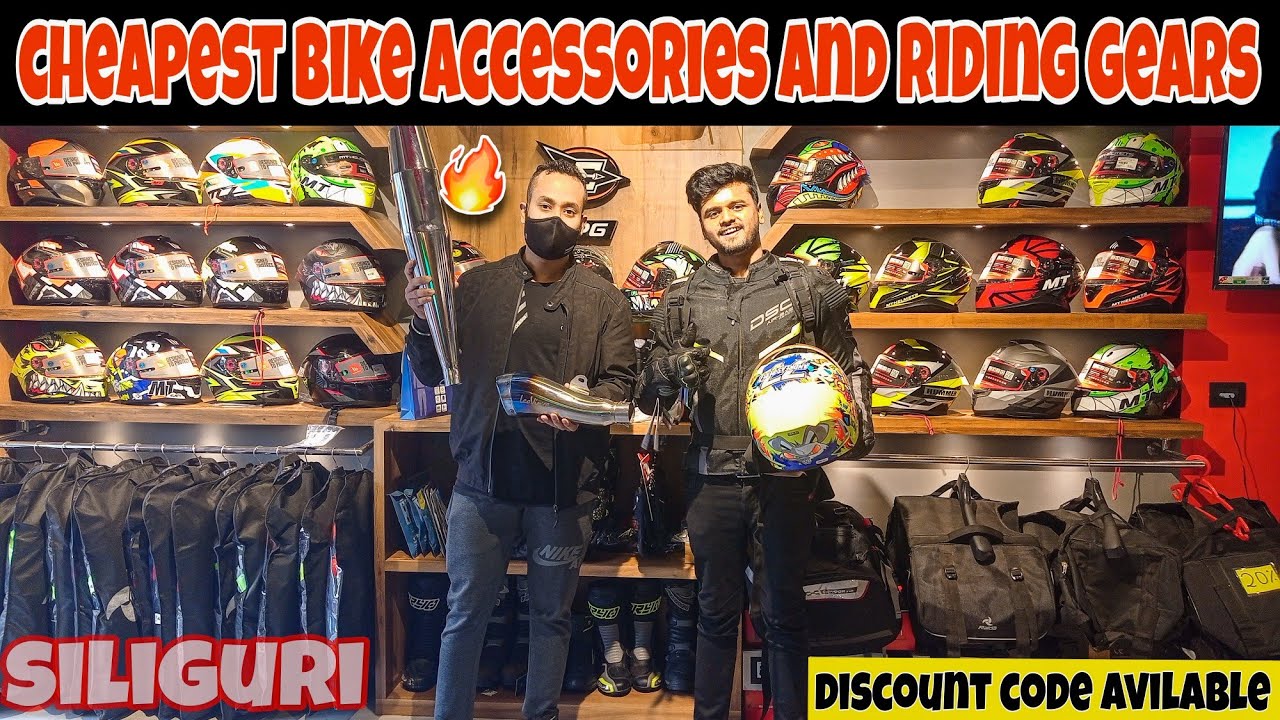 Bike Accessories & Riding Gears shop in SILIGURI🔥 Cr decals designs.Cheap price !😱