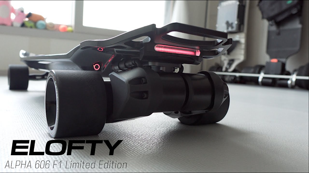 #294 Elofty&reg; Alpha6 Electric Skateboard - an impressive mid-size E board uncommon in the market