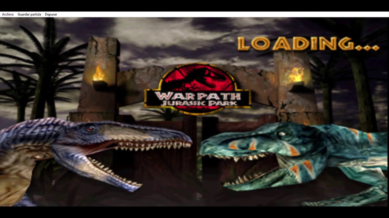 Warpath Jurassic Park Giga vs T-rex