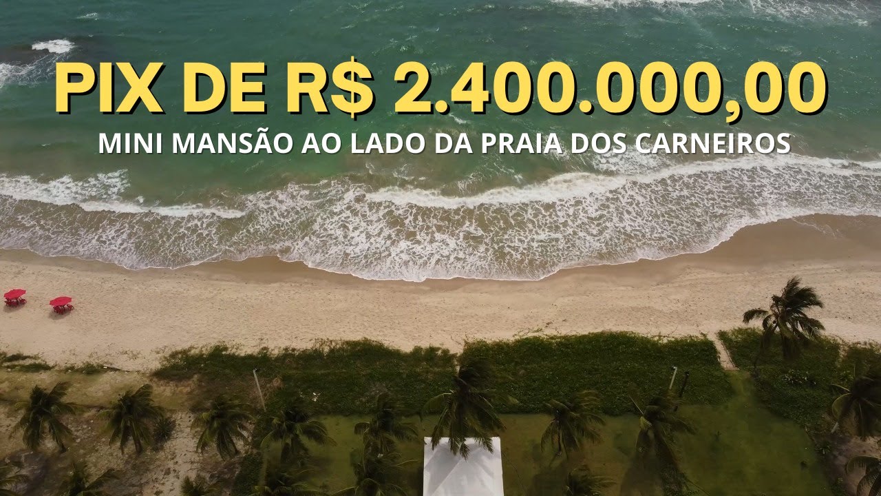 BELISSIMA CASA DE PRAIA AO LADO DA PRAIA DOS CARNEIROS - PE