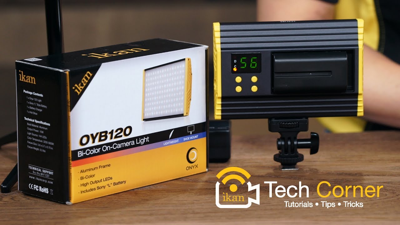 Onyx On-Camera LED Panels | Ikan Tech Corner