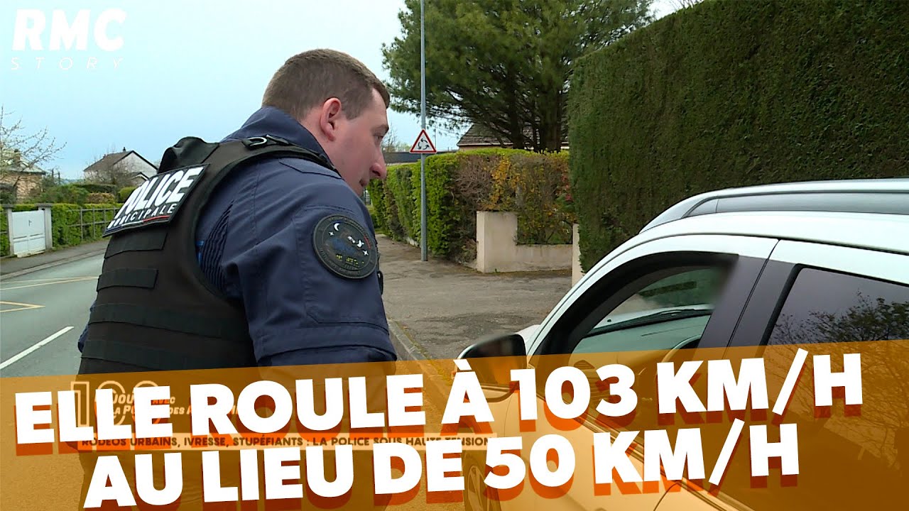Elle roule deux fois plus vite que la vitesse autorisée !