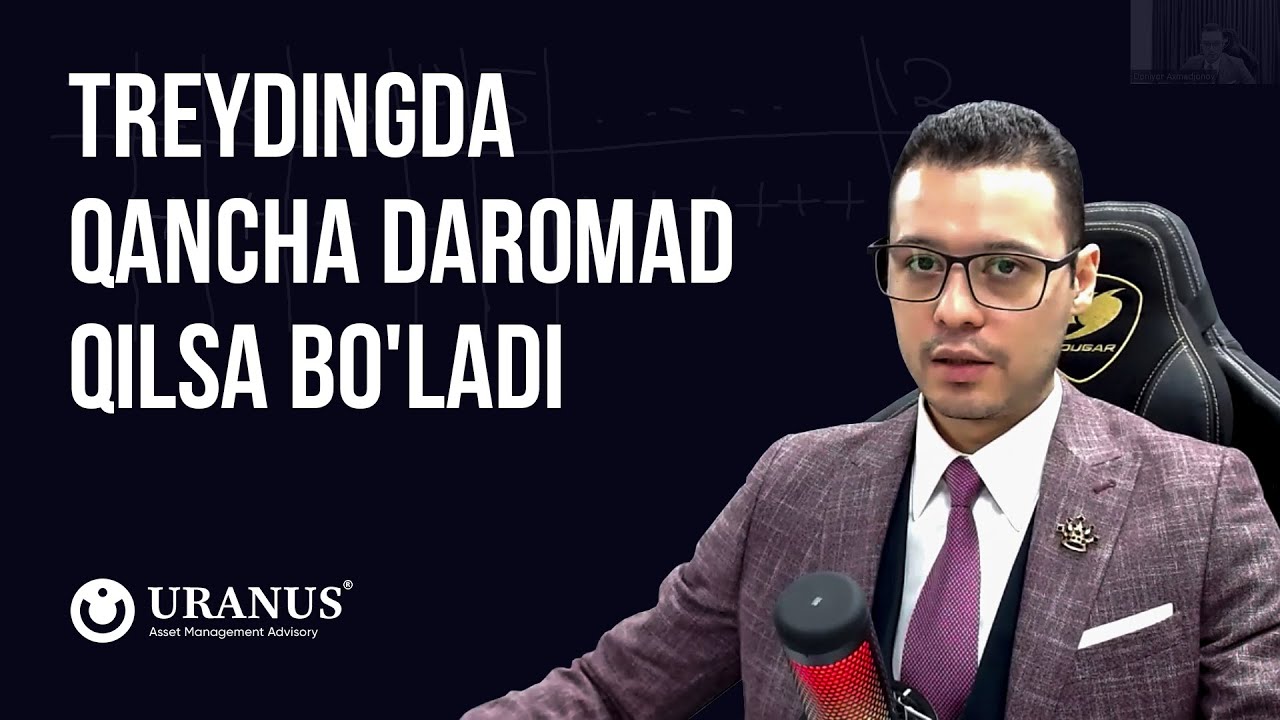 Treydingda Qancha Daromad Qilsa Bo'ladi? | Feruz Aliyev | Risk, Daromad, Depozit haqida batafsil