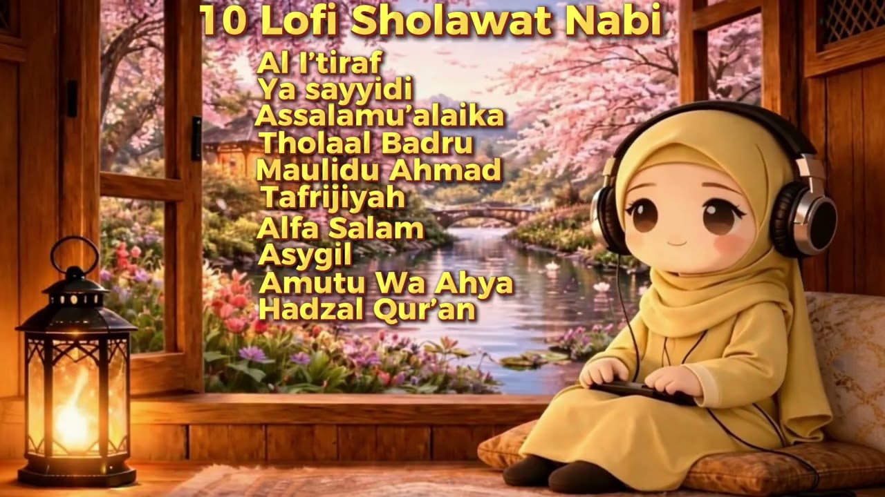 10 Lofi Sholawat Nabi Penyejuk Hati | Islamic Lofi Sholawat Relaxing