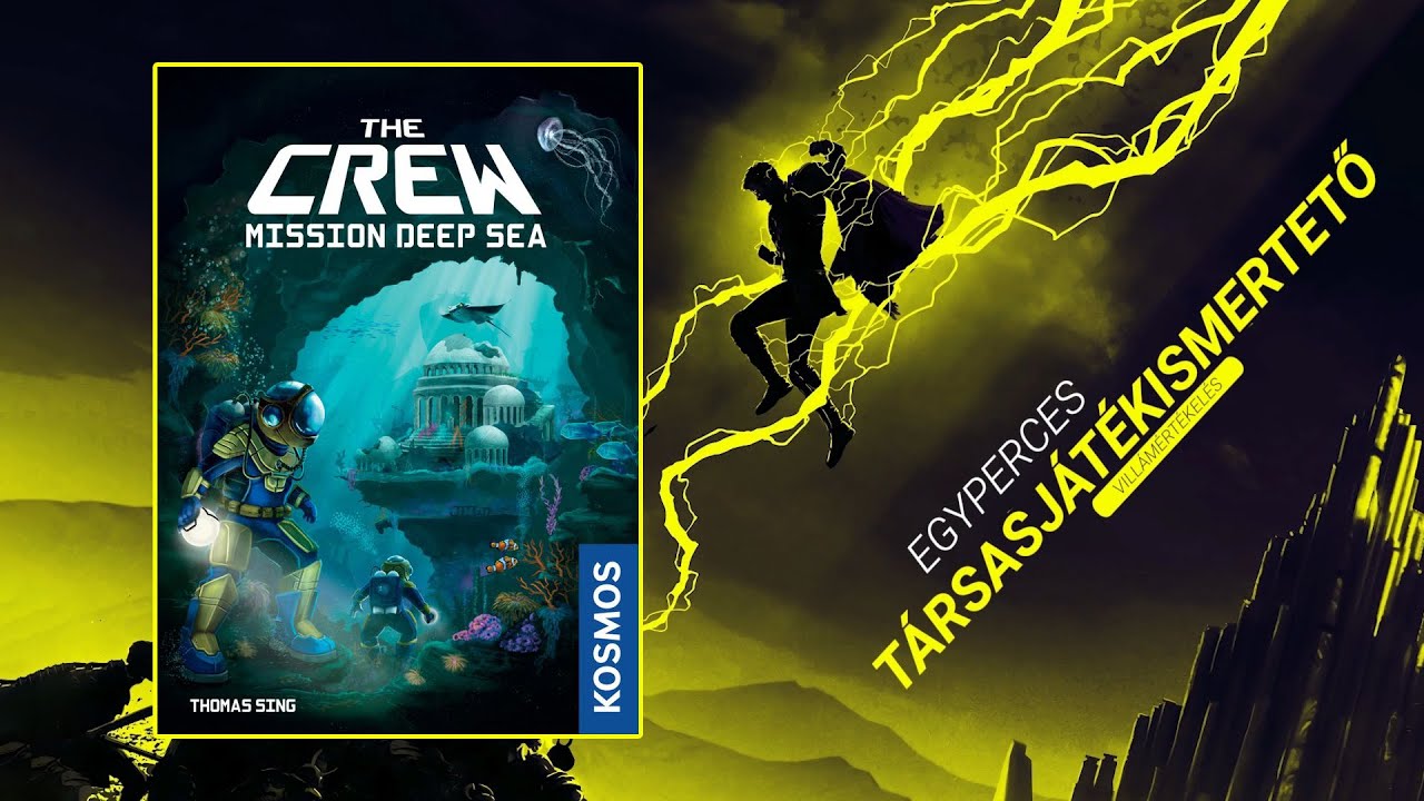 #384. The Crew: A m&eacute;lytengeri k&uuml;ldet&eacute;s | Egyperces t&aacute;rsasj&aacute;t&eacute;kismertető