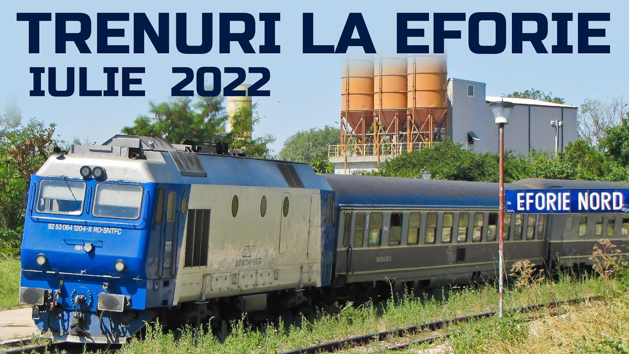 Trenuri la Eforie Nord-Trains at Black Sea-Sommerzüge am Meer