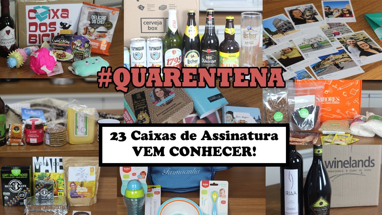 CAIXAS DE ASSINATURAS QUE VOCÊ PRECISA CONHECER | A melhor seleção do mercado!