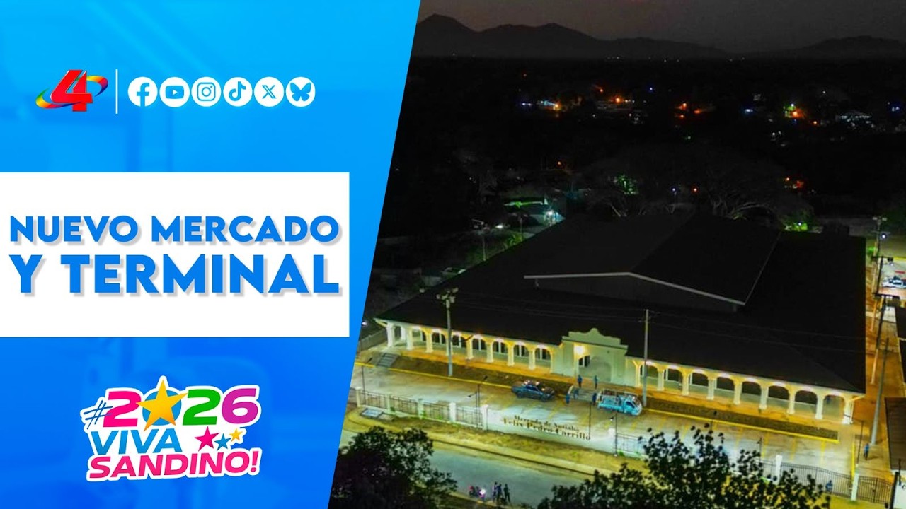 Inauguración: Mercado y terminal Félix Pedro Carrillo en Sutiaba, León 🇳🇮