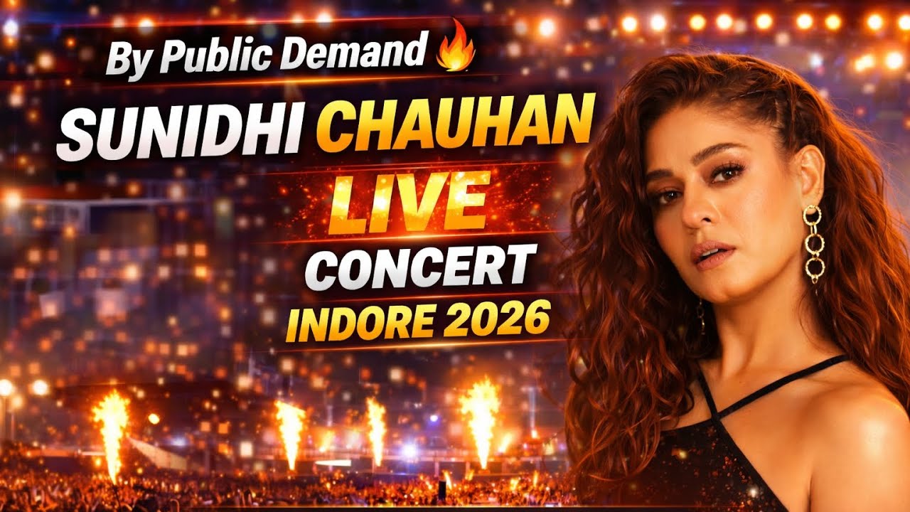 Sunidhi Chauhan Indore Full Concert 2026 🔥 @sunidhichauhanofficial01  @MirchiPlusYT  @YouTube