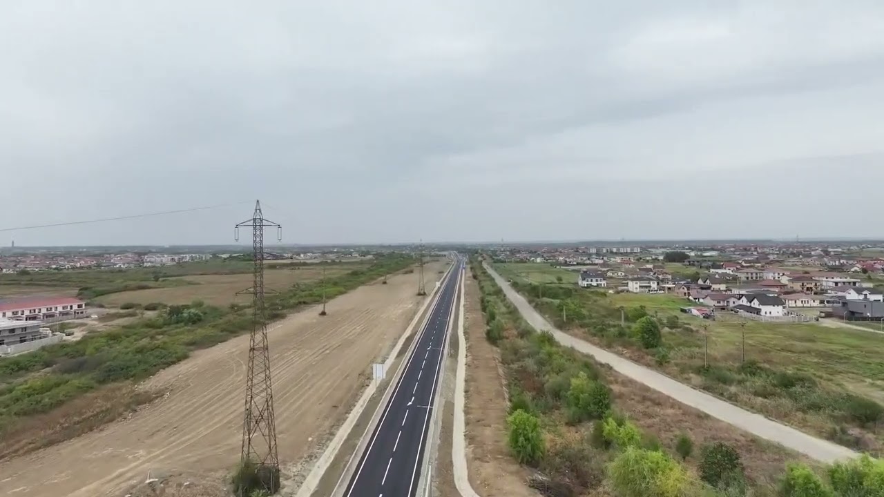 DRDP TIMISOARA-Varianta ocolitoare Timișoara Sud, 9.09.2024, înainte de deschiderea traficului