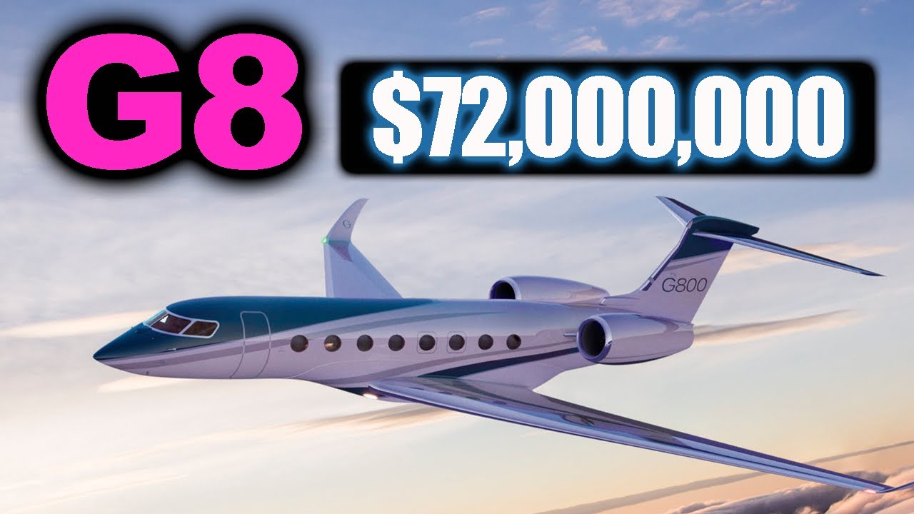 Inside the $72 Million dollar Gulfstream G800 Long Range Business Jet ... G8 the new G650