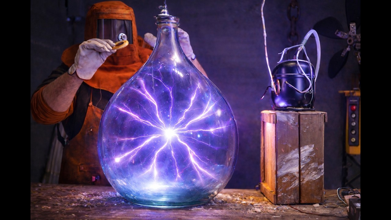 Come Funziona una Lampada al Plasma • puoi farne una riciclando?