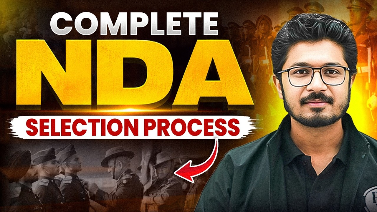 🔥 NDA Selection Process 2026 Explained ✅ All About NDA Exam 🎯NDA Admission Process ✅ DW NDA #nda #pw