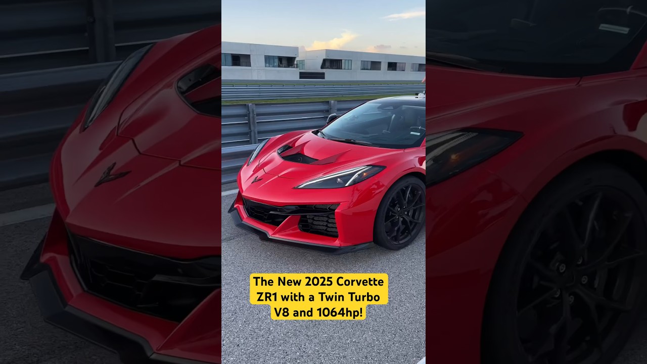 The New 2025 Corvette ZR1 with a Twin TurboV8 and 1064hp! #corvette #zr1