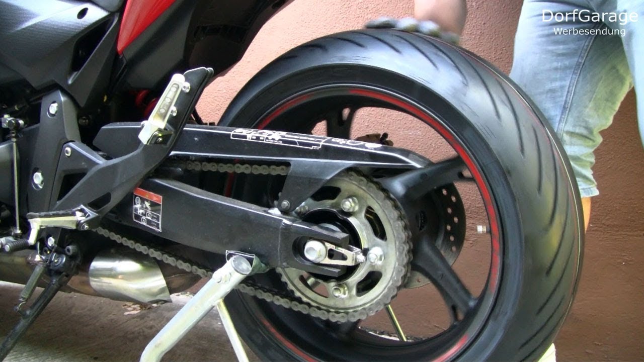 Honda CBR 600F PC41 - Hinterrad Aus- & Einbau