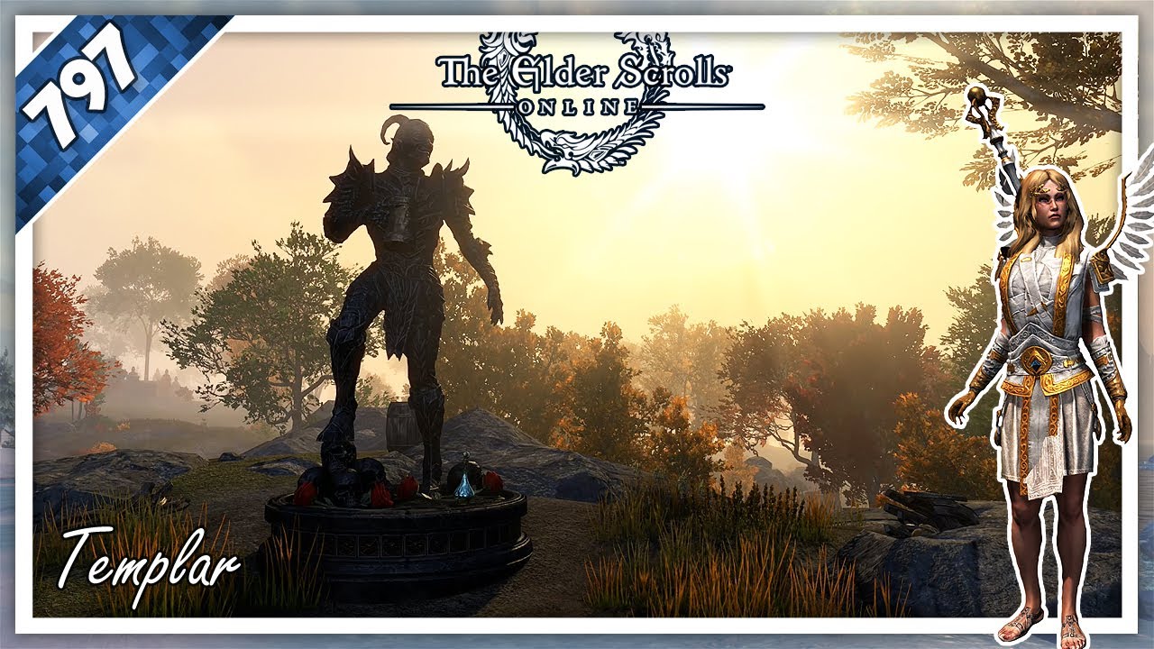 Elder Scrolls Online - Пролог «Золотой дороги» | Прохождение квестов (без комментариев, ESO) Эпиз...