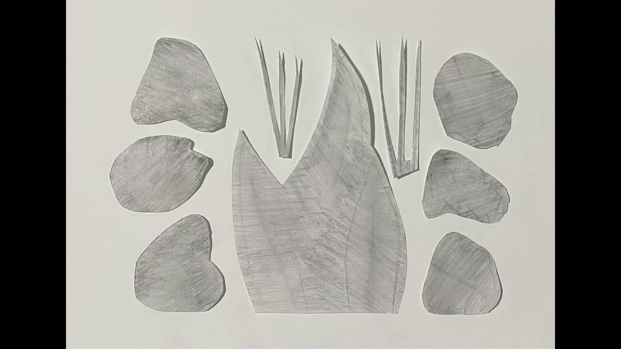 Art 1120 Frottage Flickers Project