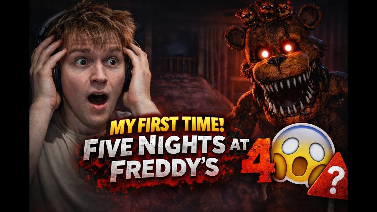 I Thought I Was Brave… First Time Playing Five Nights at Freddy’s 4