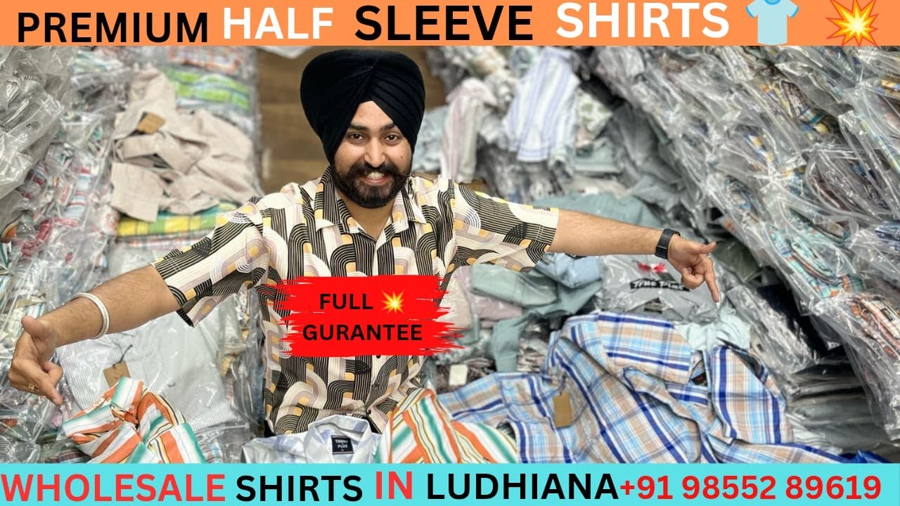 MS Textiles Shirts Ludhiana 9855289619 Half Shirt only wholesale shirt full guarentee start 165/-