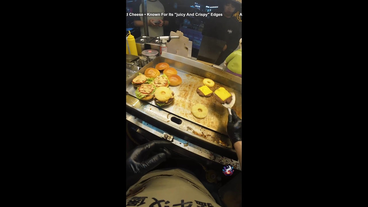 🔴 American Burger (汉堡) | Smashed & Juicy Street Style | POV Chinese Street Food Live