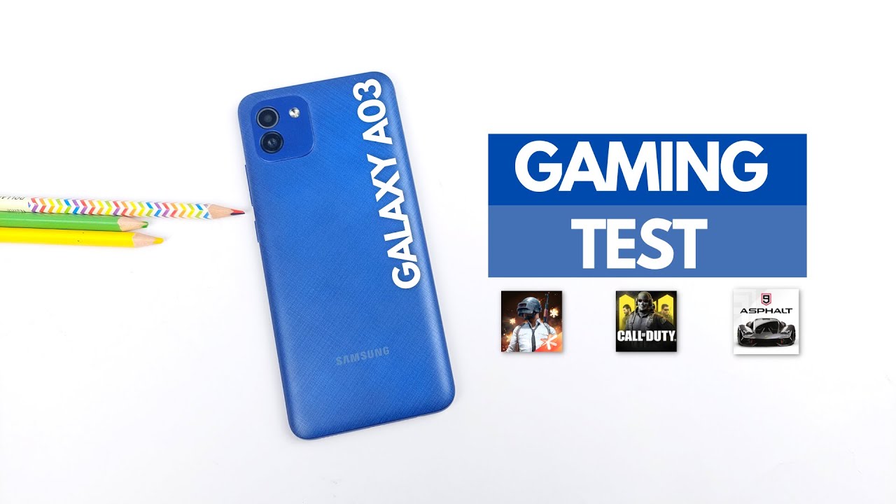 Samsung Galaxy A03 Gaming TEST