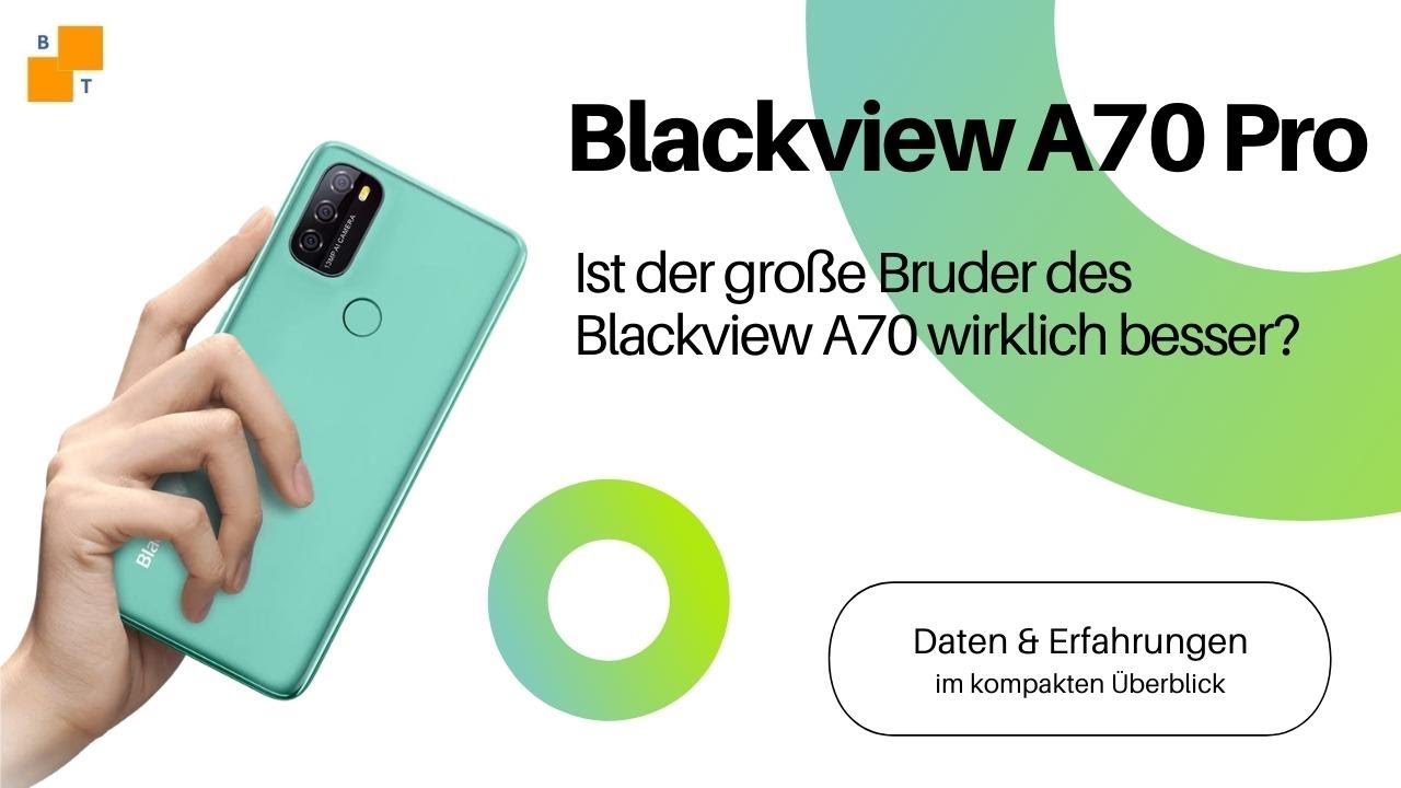 Blackview A70 Pro Smartphone Deutsch Test