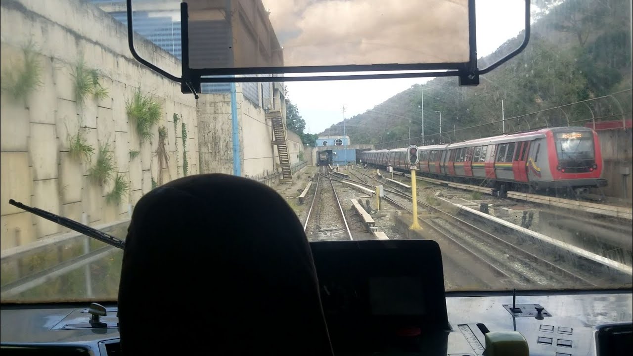 Cab Ride Bello Monte-Las Adjuntas En Alstom S1 MR-23 Metro de Caracas Línea 2/4