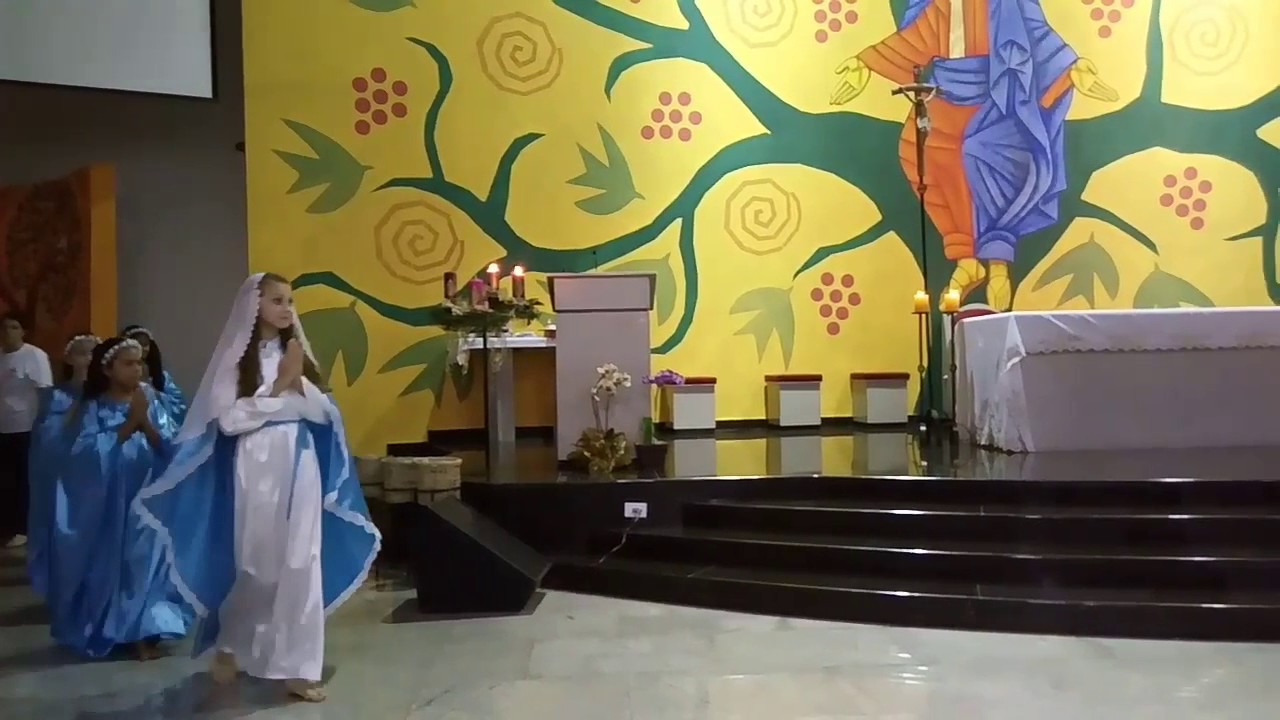 Homenagem a imaculada Conceição .