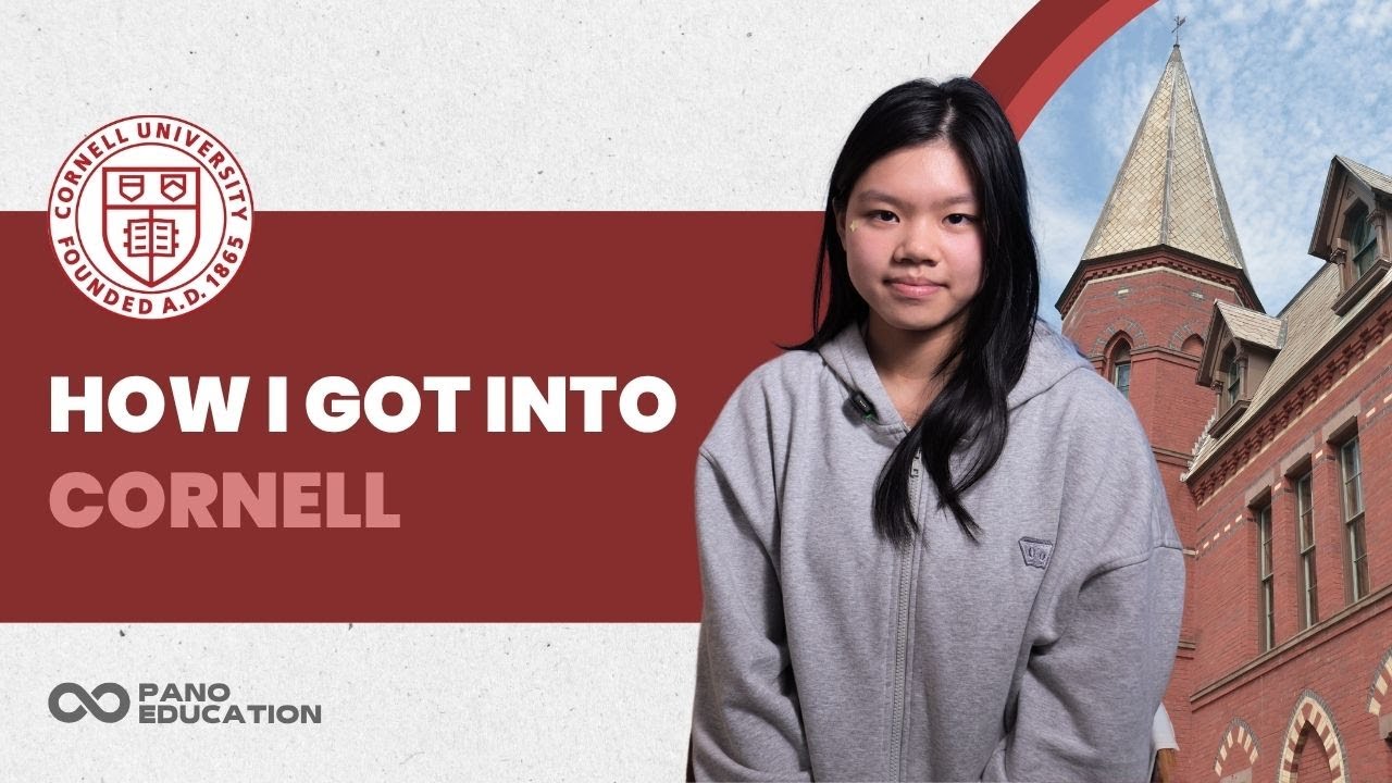 '25 來自康橋國際學校的 Julie 錄取了 Cornell University 康奈爾大學｜試一試，才知道自己做不做得到！