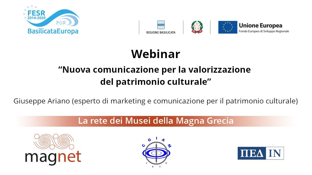 Nuova comunicazione per la valorizzazione del patrimonio culturale