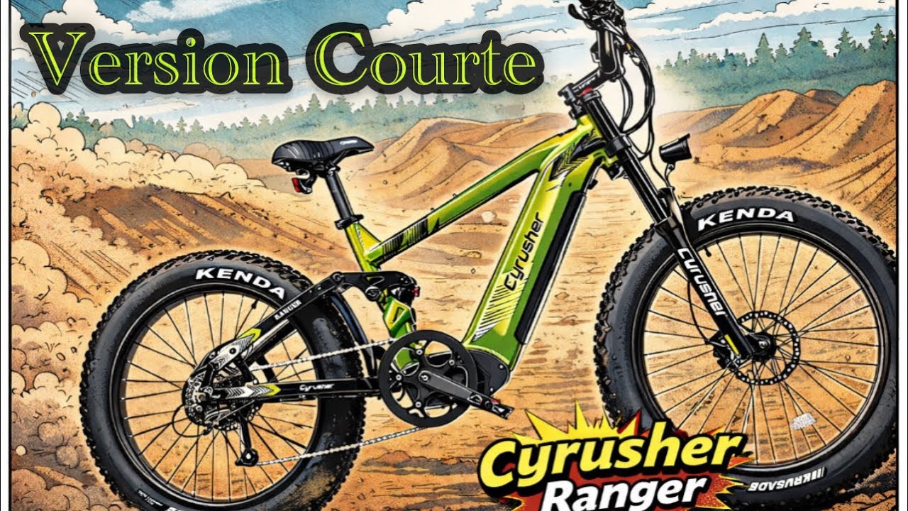 Cyrusher Ranger ⚡️La moto électrique Niveau 5 ⚡️Version courte