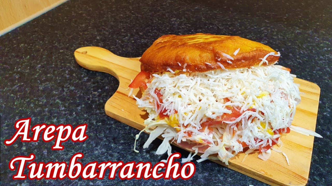 Como hacer AREPA TUMBARRANCHO ❤ | Dia Mundial de la Arepa ❤👩🏽‍🍳