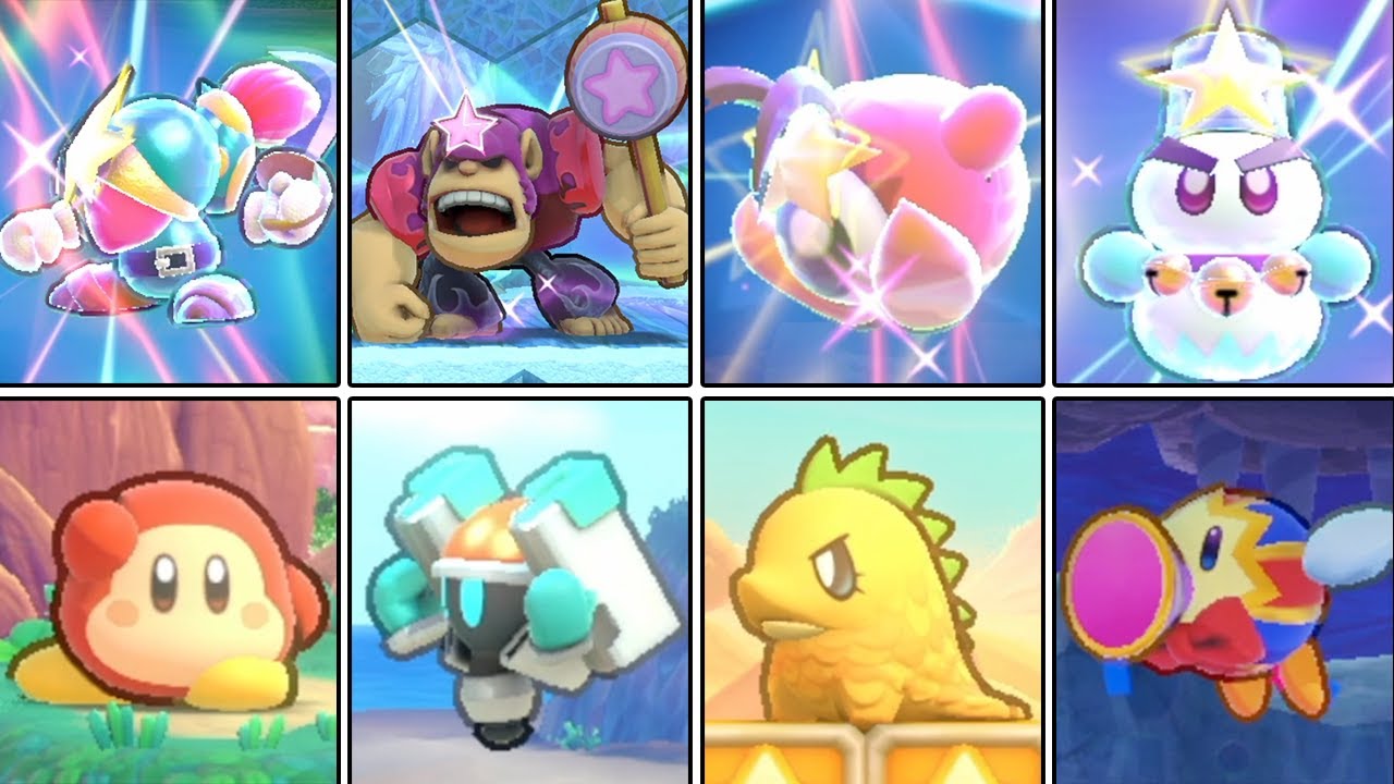 星のカービィ Wii デラックス【Switch】 全ザコ敵キャラ集 まとめ (スターリーワールド発売記念)