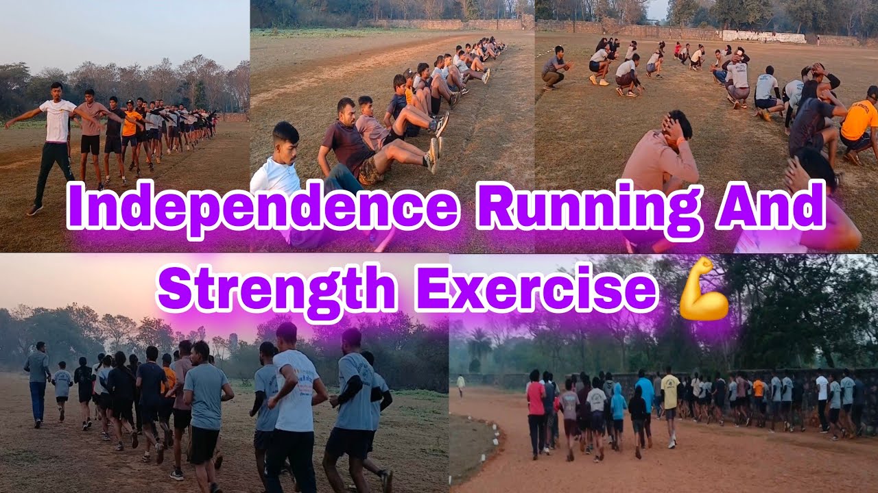Today 3 km Independence Running || All Exarsize Video || 