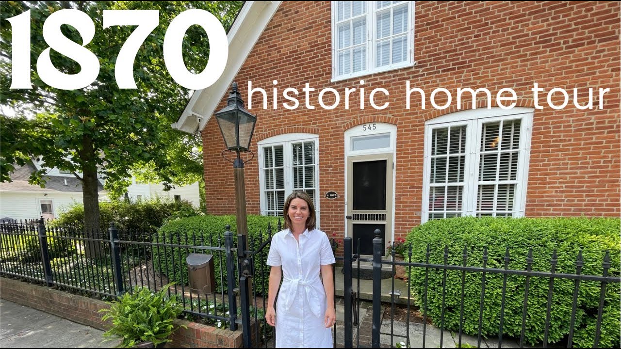 Restored 1870s Historic Home Tour | STUNNING Renovation & Secret Bee Gardens