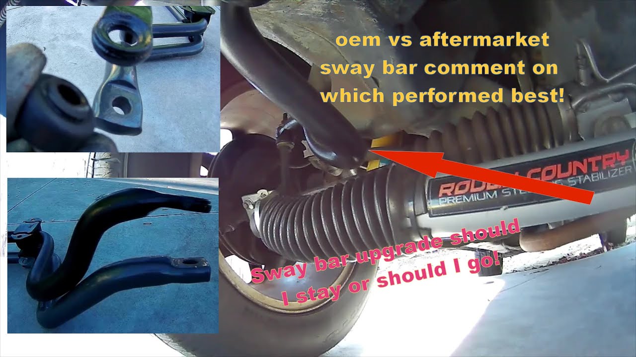 Front sway bar oem vs aftermarket Beltech installation, overview, testing part 2