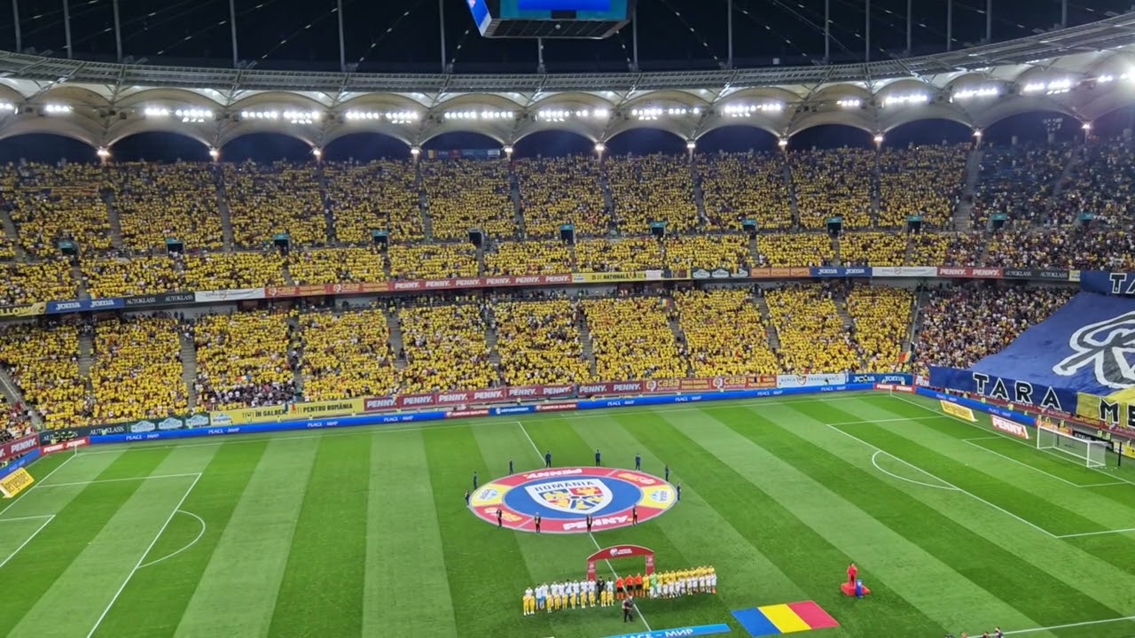 Imnul național la România-Israel