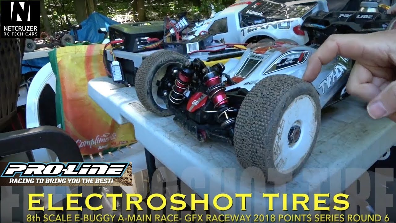 Pro-Line ElectroShot Tires on ARRMA Typhon -1/8 Scale E-Buggy A-MAIN RACE - Netcruzer RC
